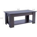 Lift Top Wood Coffee Table with Storage